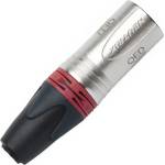 QED Накрайник QED Reference XLR M - червен (QE3288-R) - vsystem