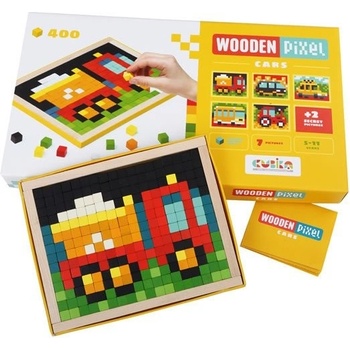 CUBIKA 14897 Pixel III zvířata dřevěná mozaika