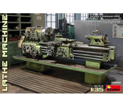 MiniArt Lathe Machine 1:35