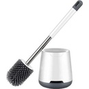 Verk 01818 Silikonová štětka na WC bílá