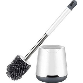 Verk 01818 Silikonová štětka na WC bílá