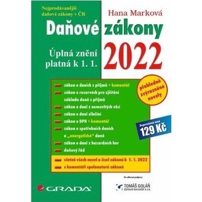 Daňové zákony 2022
