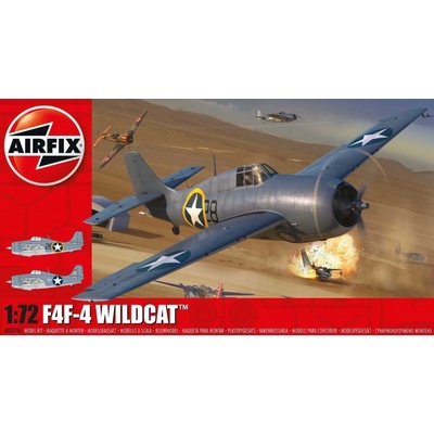 AIRFIX Classic Kit letadlo A02070AGrumman F4F-4 Wildcat 30-A02070A 1:72