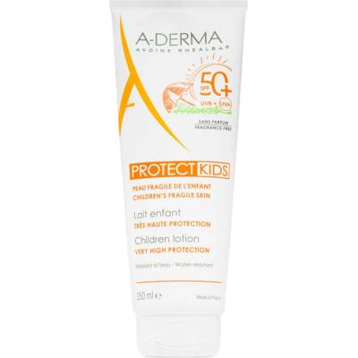 A-DERMA Protect Kids Children Lotion защитно мляко за загар за деца SPF 50+ 250ml
