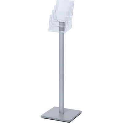 Jansen Display Stojan na letáky formátu A5, 4 kapsy, 330 x 1060 mm
