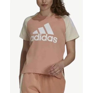Adidas Sportswear Colorblock Tee Pink - magazinko