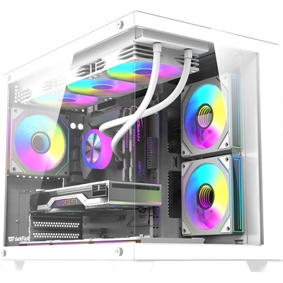 darkFlash B275 PRO + 6 fans White