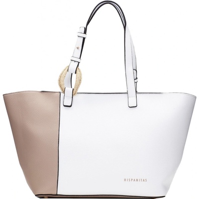 Hispanitas dámska kabelka BV253973 Taupe/White