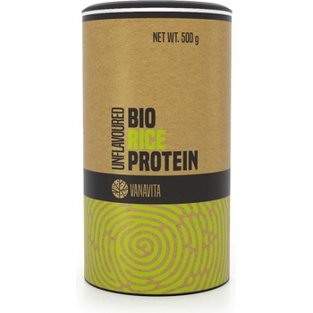 GymBeam VanaVita БИО Оризов протеин 500 g неовкусено