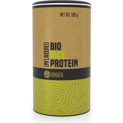 GymBeam VanaVita БИО Оризов протеин 500 g неовкусено