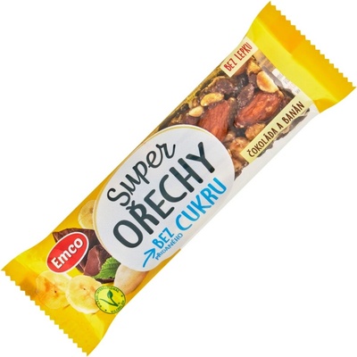 Emco Super orechy čokoláda a banán 35 g