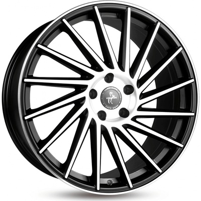 Keskin KT17 10x22 5x130 ET50 black polished