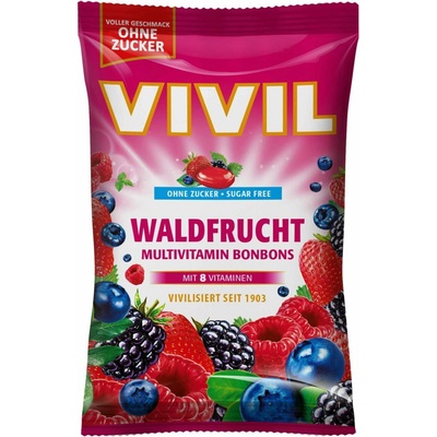Vivil Multivitamín lesní plody bez cukru 120 g