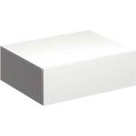 Geberit Xeno 2 - Страничен шкаф 58x20 см с чекмедже, лъскаво бяло 500.507. 01.1 (500.507.01.1)
