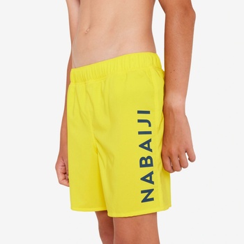 Nabaiji Chlapčenské šortkové plavky 100 žlté