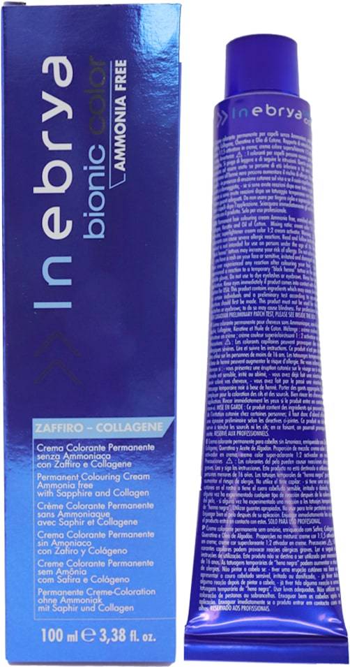 Inebrya Bionic Color Ash – Haarfarbe 10/1 Blonde Platinum Ash, 100 Ml