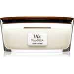WoodWick Island Coconut ароматна свещ с дървен фитил (hearthwick) 453 гр
