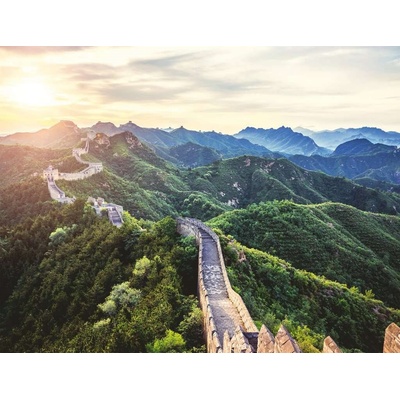 RAVENSBURGER Čínská zeď při západu slunce 2000 dílků