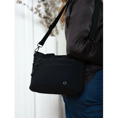Peterson dámska kabelka Ptn Csm-07-7673 čierna crossbody 30 x 23 x 10 cm