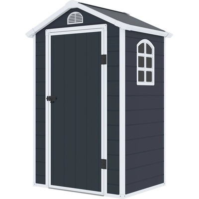 CoverTech Пластмасова къщичка за инструменти Bergen 1, 3 x 1 м CoverTech антрацит (CT060)