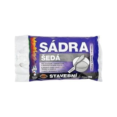 BAL Sádra šedá 3 kg