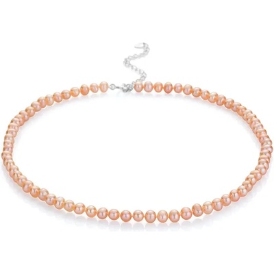 Swan Колие със сладководни розови перли 5, 5-6mm R0435NR Swan