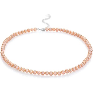 Swan Колие със сладководни розови перли 5, 5-6mm R0435NR Swan