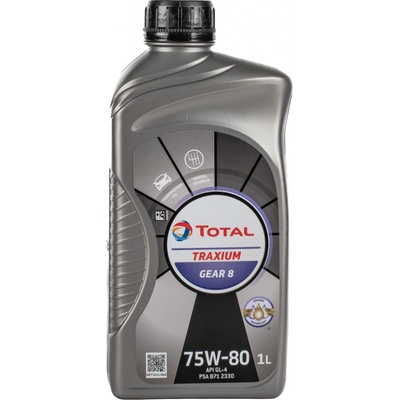 Total Traxium Gear 8 75W-80 1 l – Zboží Mobilmania