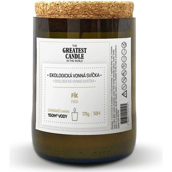 The Greatest Candle Svíčka v lahvi od vína fík 170 g