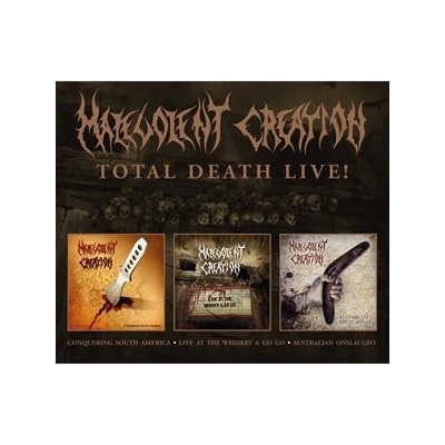 Malevolent Creation - Total Live Death! Reedice 3 CD