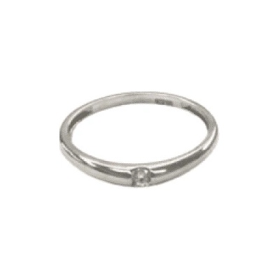 Pattic Prsten z bílého zlata ARP033101W