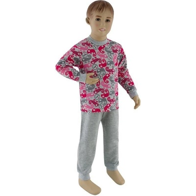 Esito Dívčí pyžamo růžový chameleon