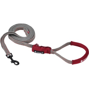 Snow Peak Повод за куче Snow Peak Soft Lead Dog leash - Grey / Red (057-0344-0112)