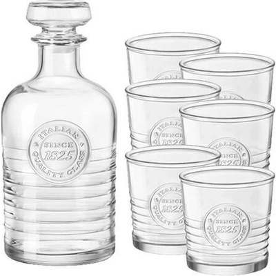Bormioli Rocco na whisky OFFICINA 1825 6 x 30 cl 1 x 100 cl