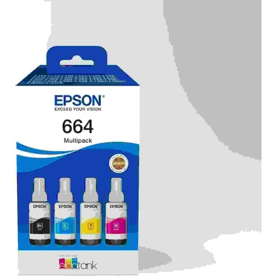 Atrament Epson 664 CMYK - originálny