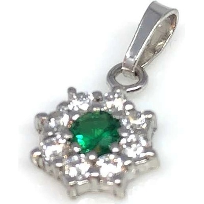 Jan Kos jewellery Stříbrný přívěsek květina 32103876