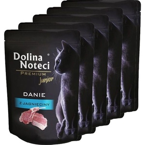 Dolina Noteci Premium Cat Junior Dish with Lamb 5 x 85 г
