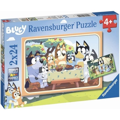 RAVENSBURGER BLUEY 2 X 24 dílků