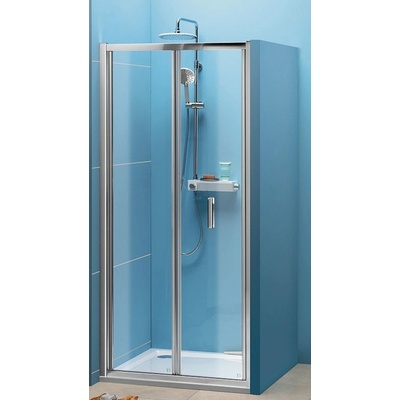 Polysan Easy Line sprchové dveře 70 cm skládací chrom lesk/průhledné sklo EL1970