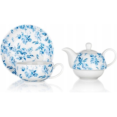 Banquet Čajová sada Blue Flower 400 + 220 ml