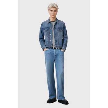 AllSaints Дънково яке от памук AllSaints EXILE в синьо преходен модел M030OC (M030OC)