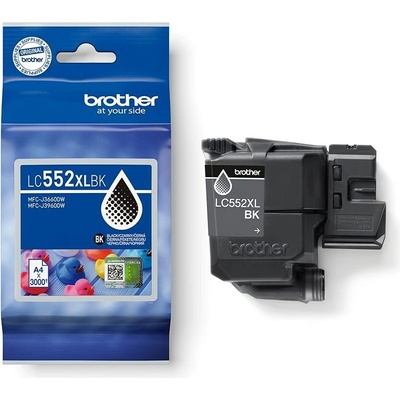 Brother LC-552XL Bk - originálny