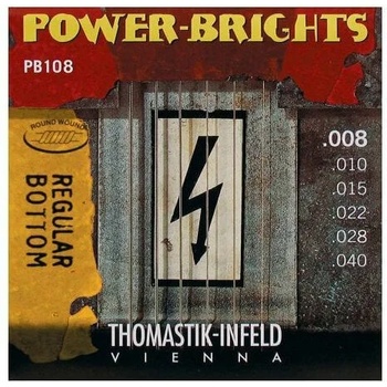 Thomastik Power Brights PB108 Струни за електрическа китара (PB108)
