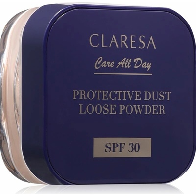 Claresa Care All Day Protective Dust Loose Powder sypký fixačný púder SPF30 Universal 5 g