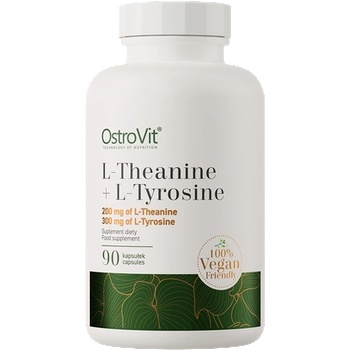 OstroVit L-Theanine + L-Tyrosine, 90 vegan capsules