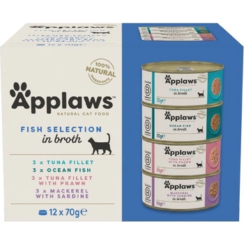Applaws Fish Collection 12x70 g