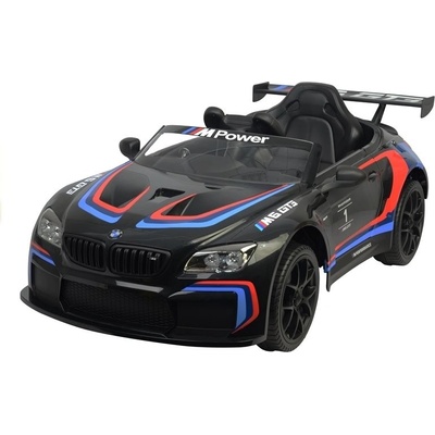 Joko Elektrické autíčko BMW M6 GT3 penové kolesá 2x45W motor čierna