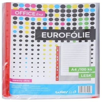 Eurofolie A4 barevný závěs - 100 kusů