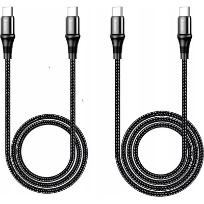 Hoco X50 USB Type-C na USB Type-C, PD 100W, 5A, 1m, černý