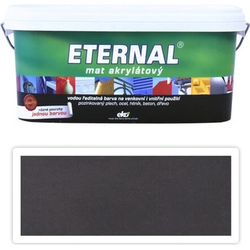 ETERNAL Mat akrylátový - vodouriediteľná farba 2.8 l Palisander 10